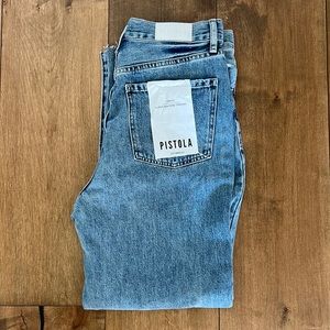 Pistola Cassie Super High Rise Straight Jeans 28